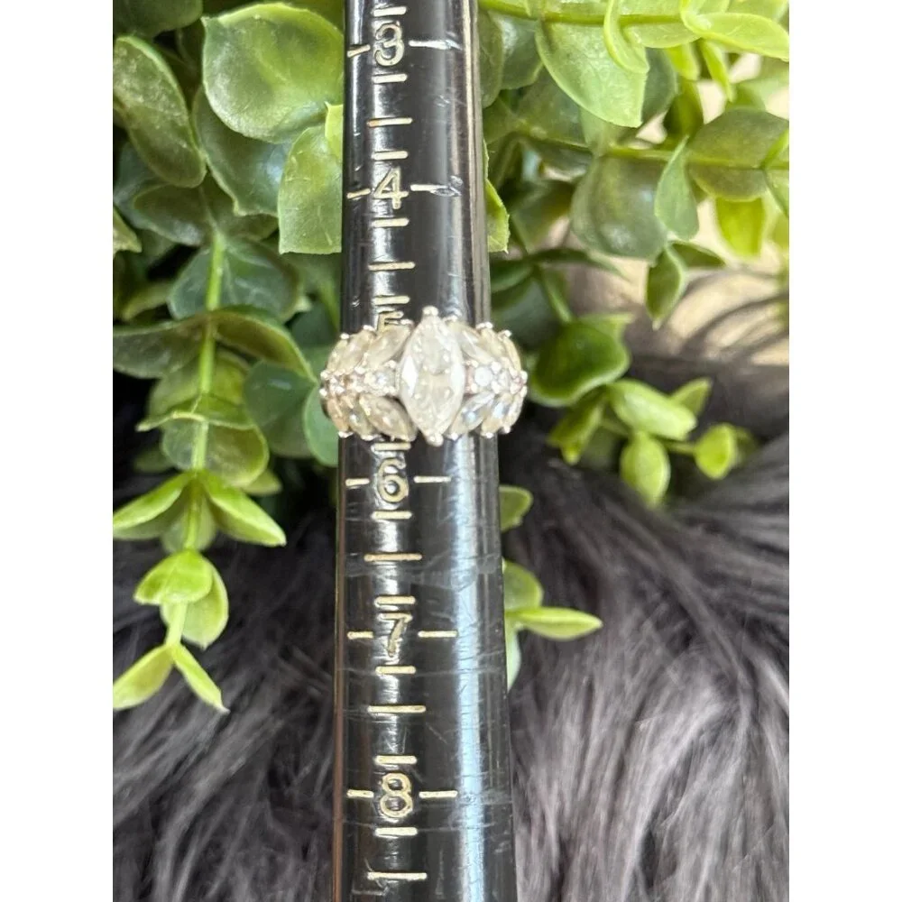 Stunning Marquis Cz‎ Ring